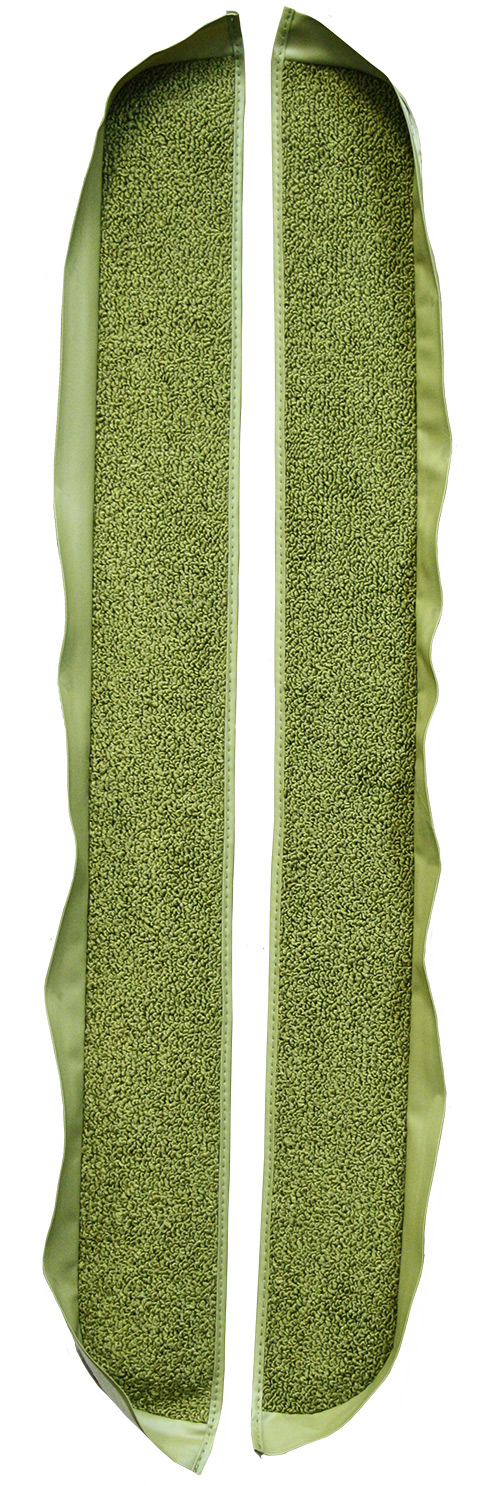 1981-1986 Ford Mustang (Fox Body) Carpet Replacement - Cutpile - Door Panel | Fits: Coupe, Hatchback, Inserts
