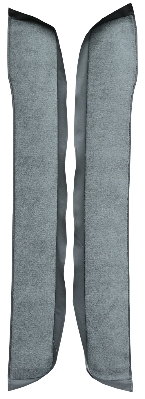 1987-1989 Ford Mustang (Fox Body) Carpet Replacement - Cutpile - Door Panel | Fits: Convertible, Inserts