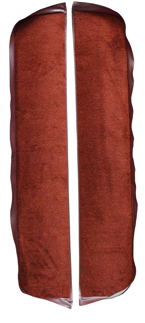 1983-1986 Ford Mustang (Fox Body) Carpet Replacement - Cutpile - Door Panel | Fits: Convertible, Inserts, Fits power or manual locks
