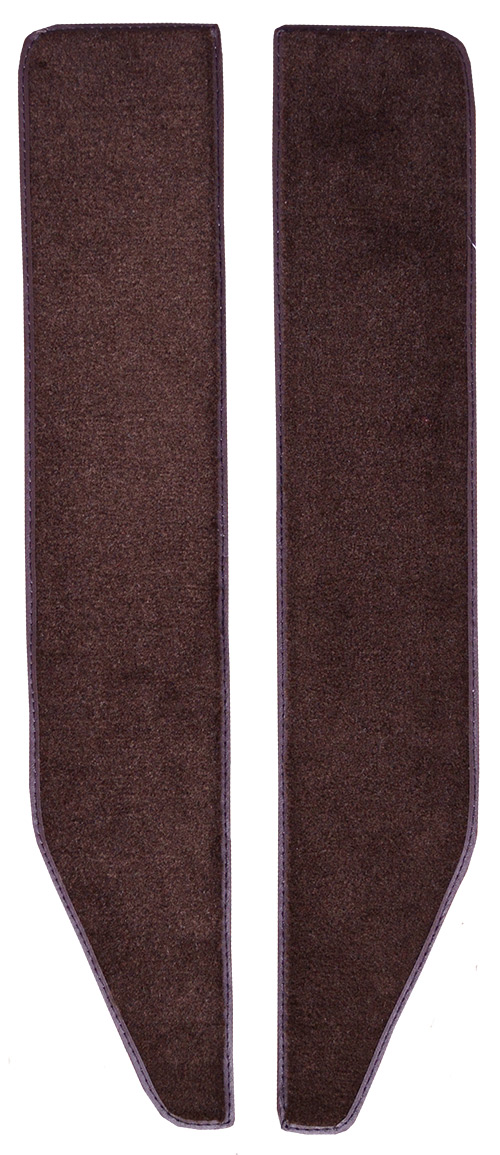1975-1979 Ford F-350 (Dentside) Carpet Replacement - Cutpile - Door Panel | Fits: Inserts with Cardboard
