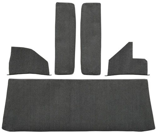 1959 Chevy 3D 3500 Rear Cab Wall Carpet Replacement | Fits: Rear Cab Wall Door & Kick Panels