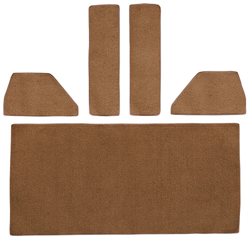 1949-1952 Ford F3 Rear Cab Wall Carpet Replacement | Fits: Rear Cab Wall Door & Kick Panels