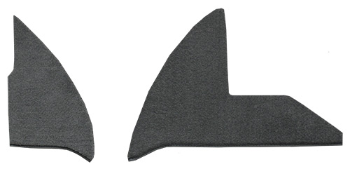 1972-1973 Dodge D300 Carpet Replacement - Loop - Kick Panel | Fits: Inserts with Cardboard