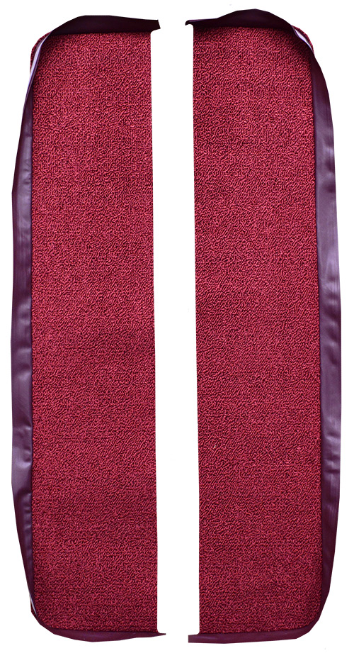 1961-1964 Pontiac Bonneville Carpet Replacement - Loop - Door Panel | Fits: 2DR, Inserts without Cardboard, Fits only 2 door model