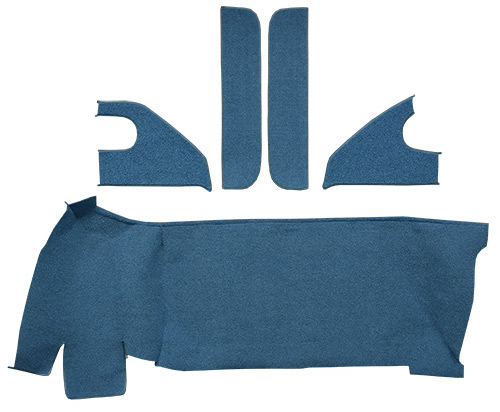 1968-1972 GMC K35/K350 Carpet Replacement - Loop - Accessory Set | Fits: Gas Tank Door & Kick Panels