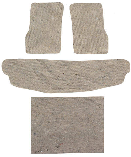 1997-2006 Jeep Wrangler (TJ) Carpet Replacement - - Pad Kit