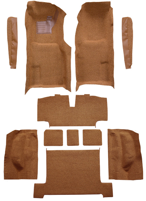 1969 Corvette (C3) Carpet Replacement - Cutpile - Complete | Fits: Auto, Complete with Pad
