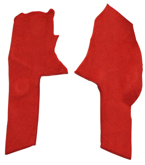 1990-1993 Corvette (C4) Carpet Replacement - Cutpile - Console Strip