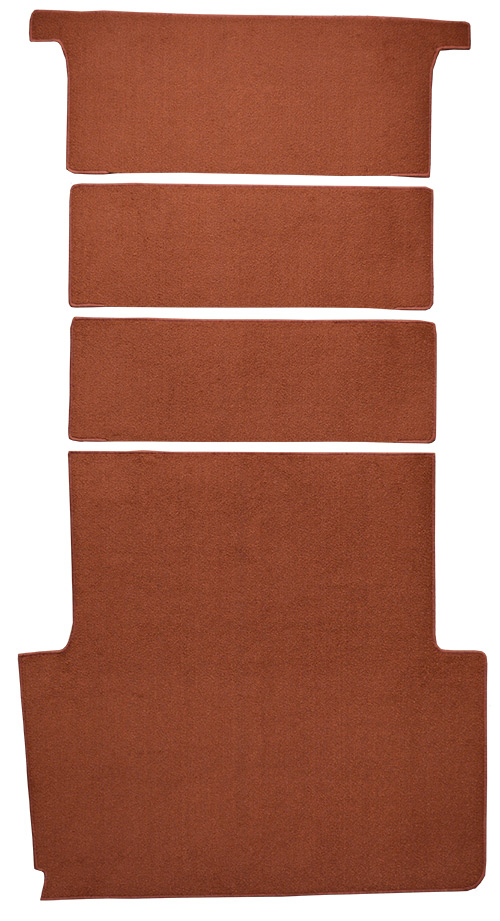 1967-1969 American Motors Ambassador Carpet Replacement - Cargo Area - Loop | Fits: Wagon, Fits 2 seat version with spare tire on the right