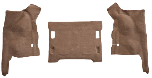 2011-2018 Jeep Wrangler (JK) Carpet Replacement - Cargo Area - Cutpile | Fits: 2DR, Fits version