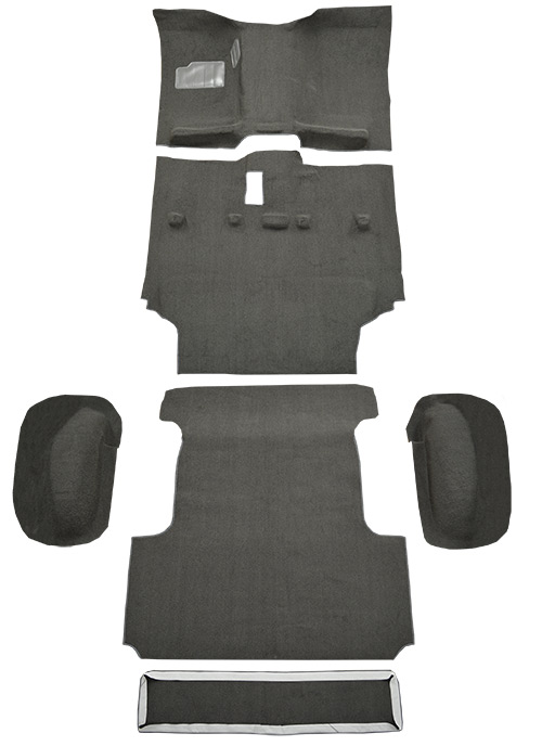 1981-1985 Toyota Land Cruiser (FJ40) Carpet Replacement - Nylon - Complete | Fits: Complete, Fits fj60 model