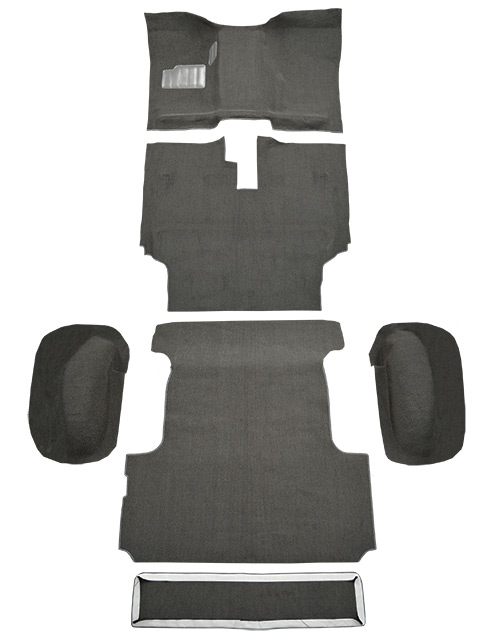 1988-1990 Toyota Land Cruiser Carpet Replacement - Nylon - Complete | Fits: Complete, Fits fj62 model