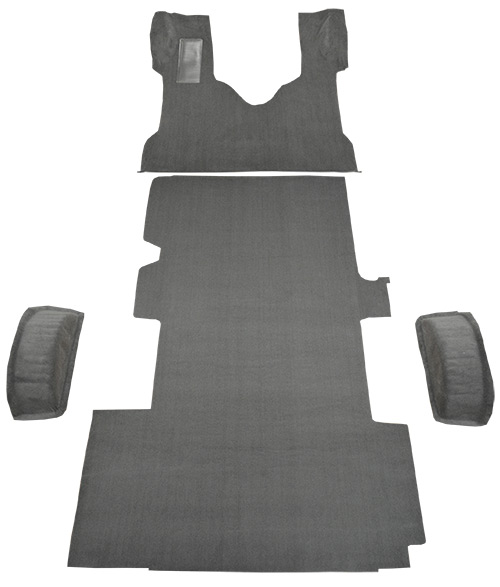 1997-2002 Ford E-150 Econoline Carpet Replacement - Cutpile - Complete | Fits: Ext, Fits Gas or Diesel Complete
