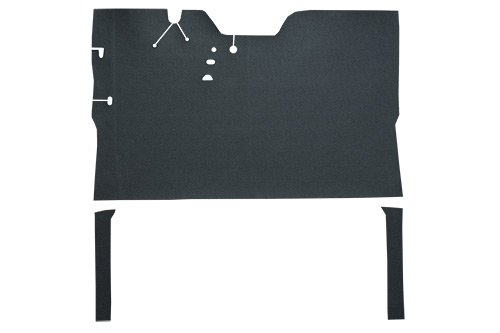 1955 GMC Truck Carpet Replacement - Vinyl - Complete | Fits: 1st Series Front with Side Extensions