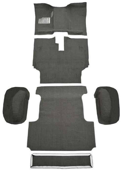 1986-1987 Toyota Land Cruiser Carpet Replacement - Nylon - Complete | Fits: Complete, Fits fj60 model