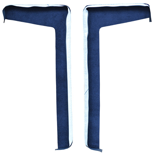 1967 Cadillac Eldorado Carpet Replacement - Cutpile - Door Panel | Fits: Inserts without Cardboard
