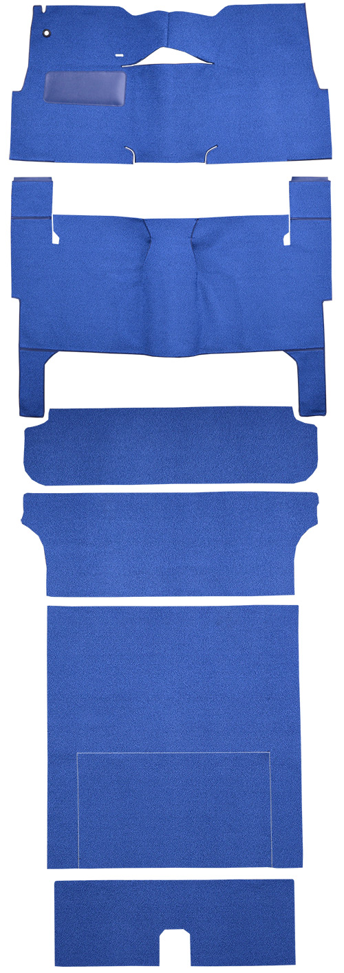 1957 Chevy One-Fifty Series (Tri-Five) Carpet Replacement - Loop - Complete | Fits: 2DR, Wagon, Bench Seat, Complete