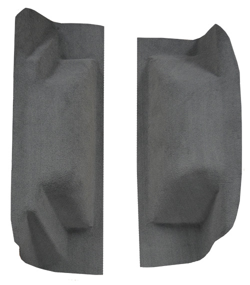 1966-1973 Ford Bronco (Early Bronco) Carpet Replacement - Loop - Wheel Well | Fits: 2 Gas Tanks