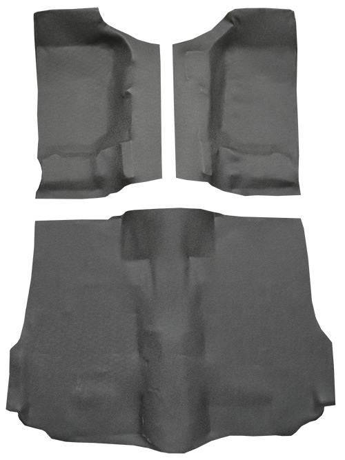 2007-2010 Jeep Wrangler (JK) Carpet Replacement - Vinyl - Passenger Area | Fits: 4DR, Unlimited