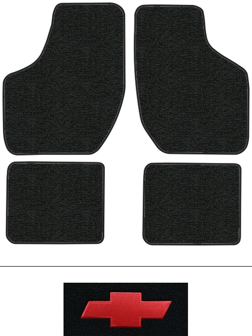 1995-1999 Chevy Monte Carlo Floor Mats (Logos Available) - 4pc - Cutpile
