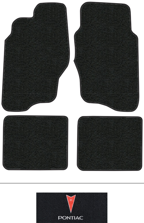 1999-2005 Pontiac Grand Am Floor Mats (Logos Available) - 4pc - Cutpile