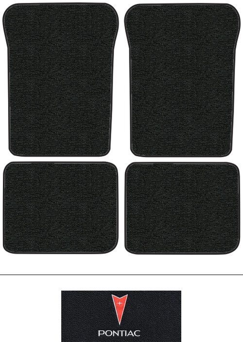 1992-1999 Pontiac Bonneville Floor Mats (Logos Available) - 4pc - Cutpile