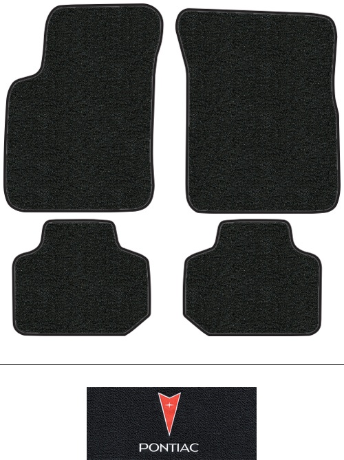 2000-2005 Pontiac Bonneville Floor Mats (Logos Available) - 4pc - Cutpile