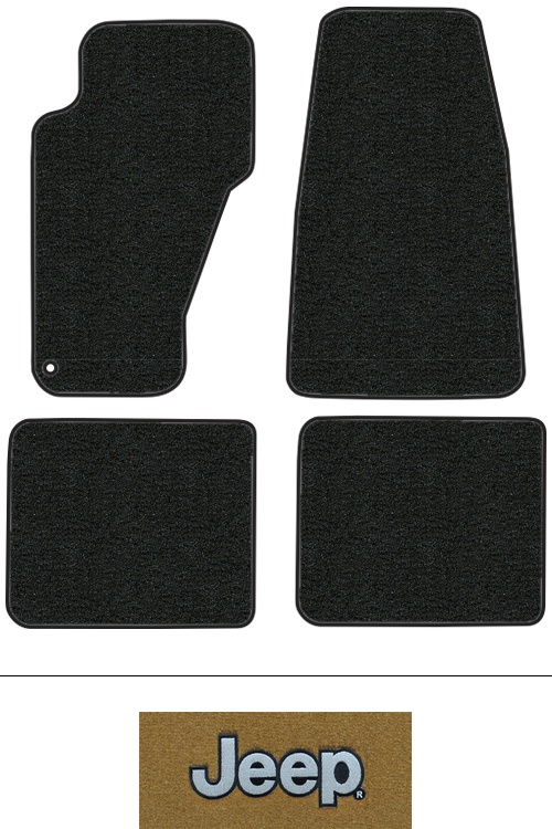 1999-2004 Jeep Grand Cherokee (WJ) Floor Mats (Logos Available) - 4pc - Cutpile