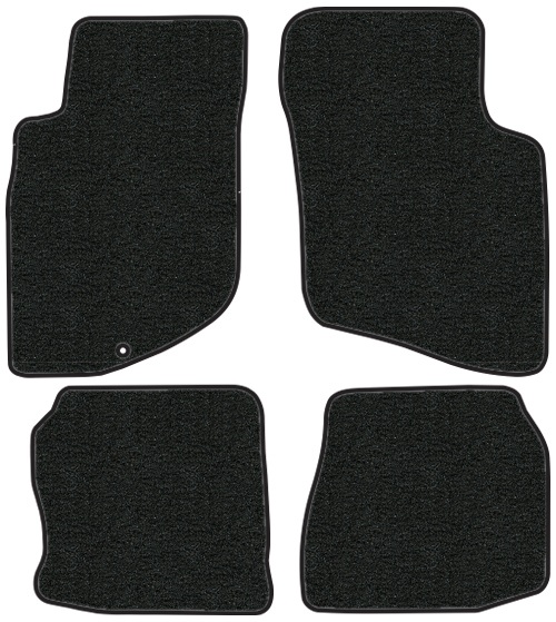 1989-1993 Mitsubishi Galant Floor Mats - 4pc - Cutpile | Fits: without Heel Pad