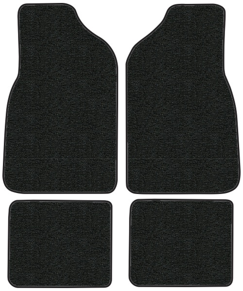 1987-1995 Chrysler LeBaron Floor Mats (Logos Available) - 4pc - Cutpile | Fits: 2DR, Convertible