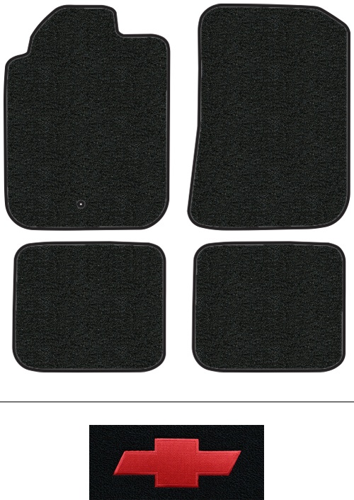 2006-2011 Chevy HHR Floor Mats (Logos Available) - 4pc - Cutpile