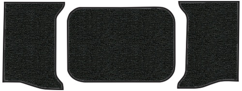 1962-1964 Chevy Impala Trunk Mat (Logos Available) - Loop | Fits: 2DR, Coupe, Hardtop, in Carpet with Pad