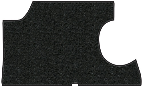 1965-1967 Chevy Impala Trunk Mat (Logos Available) - Loop | Fits: 2DR, Convertible, in Carpet with Pad