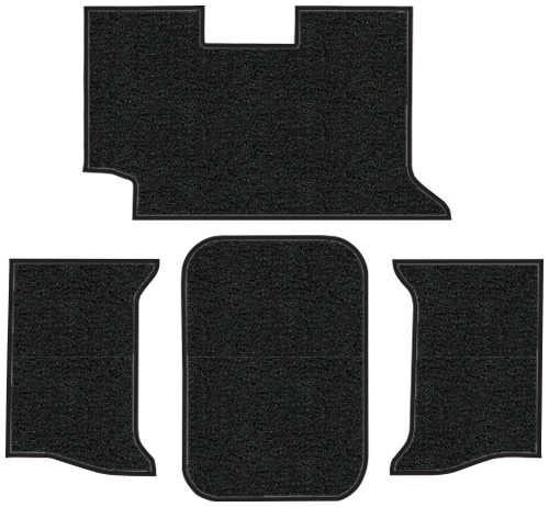 1962-1964 Chevy Impala Trunk Mat - TM Felt | Fits: 2DR, Convertible