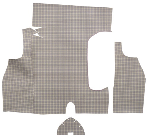 1958 Mercury Montclair Trunk Mat - Burtex