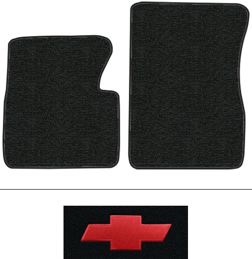 1959 Chevy 3D 3500 Floor Mats (Logos Available) - 2pc - Loop