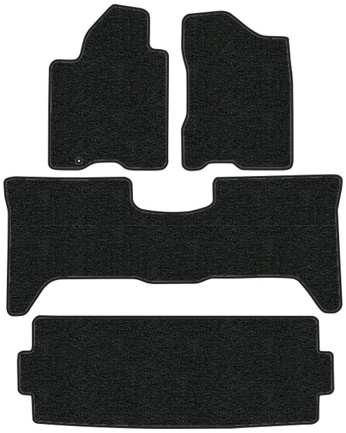2004-2010 Infiniti QX56 Floor Mats - 4pc - Cutpile | Fits: 2pc Frts & 2pc Rr Runners