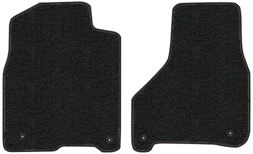 2011-2018 Dodge Ram 1500 Floor Mats (Logos Available) - 2pc - Cutpile | Fits: Reg Cab