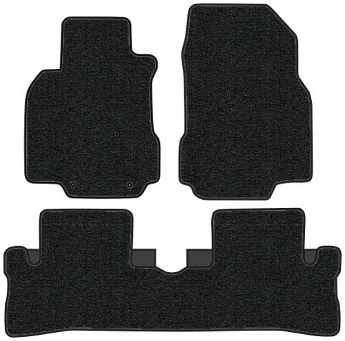 2009-2014 Nissan Cube Floor Mats - 3pc - Cutpile | Fits: 2pc Frts & 1pc Rr