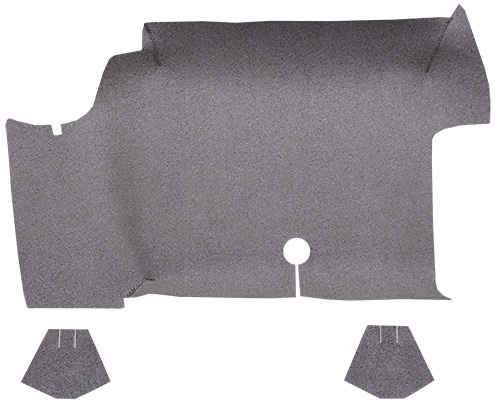 1964-1968 Ford Mustang Trunk Mat - Fleece | Fits: Convertible