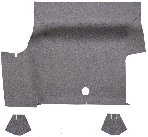 1964-1968 Ford Mustang Trunk Mat - Fleece | Fits: Coupe