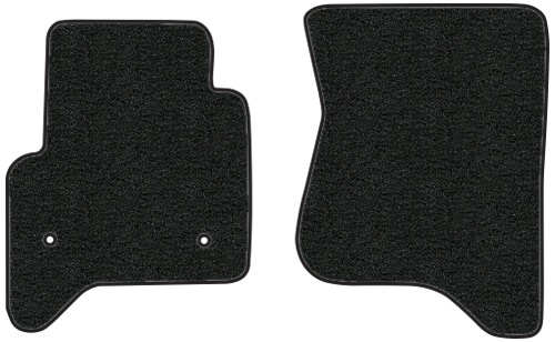 2014-2018 GMC Sierra 1500 (GMT900) Floor Mats (Logos Available) - 2pc Front - Cutpile | Fits: Double Cab