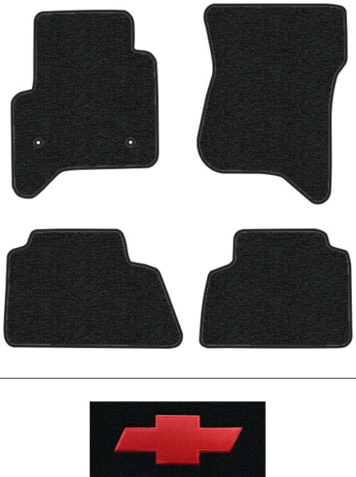 2015-2020 Chevy Tahoe Floor Mats (Logos Available) - 4pc - Cutpile