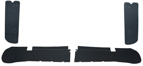 1967-1968 Mercury Cougar Trunk Mat - | Fits: 2 Tail Light Covers and 2 Quarter Covers