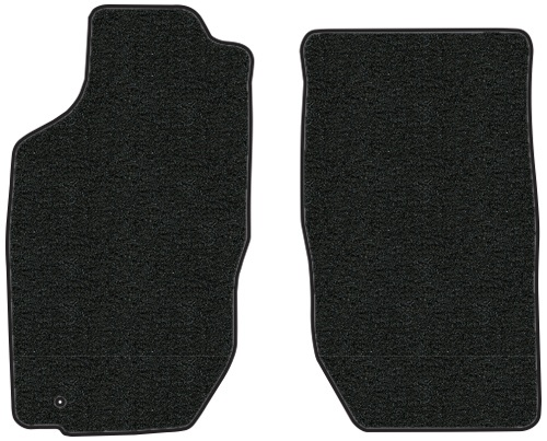 2001-2004 Toyota Tacoma Floor Mats (Logos Available) - 2pc - Cutpile | Fits: Ext Cab