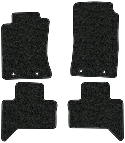 2012-2015 Toyota Tacoma Floor Mats - 4pc - Cutpile | Fits: Double Cab