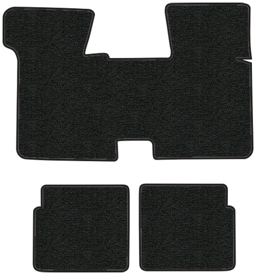 1979-1985 Oldsmobile Toronado Floor Mats - 3pc - Cutpile | Fits: with Console
