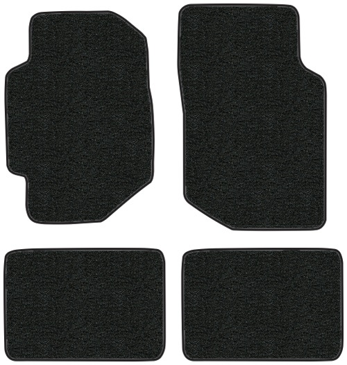 1988-1989 Honda Civic (EF) Floor Mats - 4pc - Cutpile | Fits: 4DR, Sedan