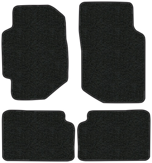 1990-1991 Honda Civic (EF) Floor Mats - 4pc - Cutpile | Fits: 4DR, Sedan