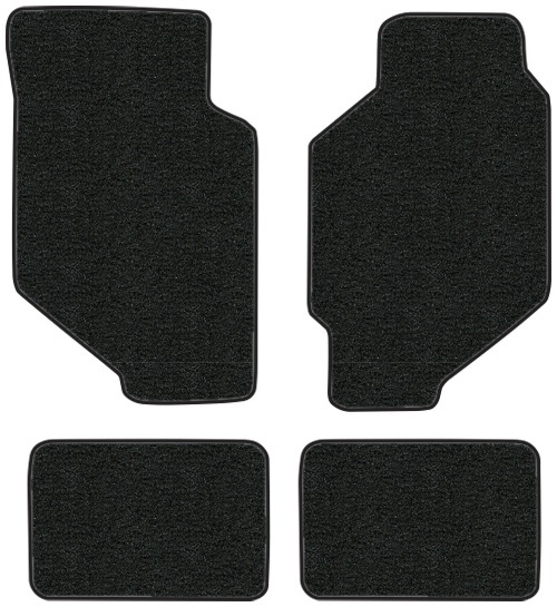1988-1991 Honda Civic (EF) Floor Mats - 4pc - Cutpile | Fits: 4DR, Wagon